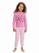 Пижама для девочек (WFAJP3144U) Pelican - цвет Розовый