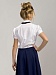 блузка для девочек (GWCT8077) Pelican - цвет Белый