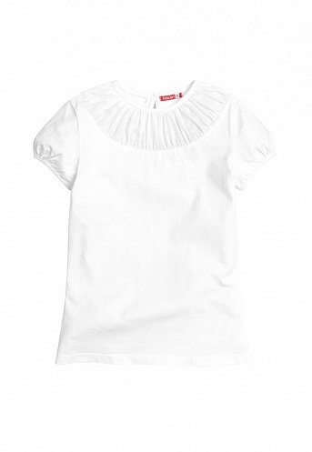 джемпер (модель "футболка") для девочек (GTR8028) Pelican - цвет 